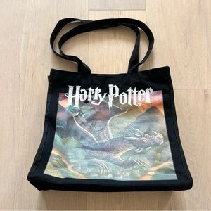 Harry Potter Black Tote Bag